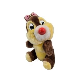 Vintage Disney Parks Dale Chipmunk Plush Red Nose Disneyland Walt Disney World